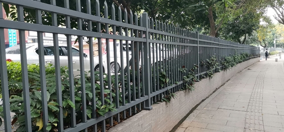 Специализированный металл 4 футов черный алюминиевый забор сад