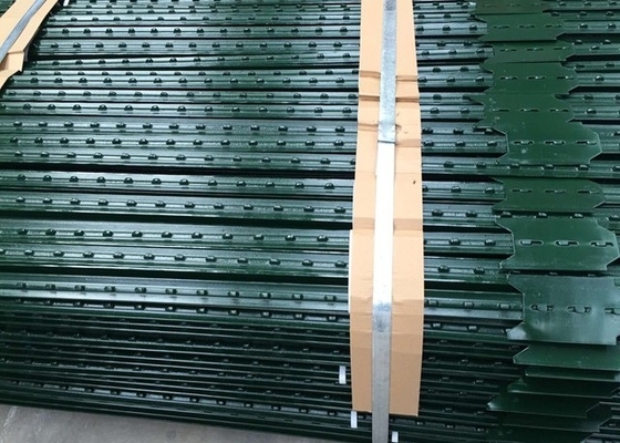7 футов зеленой стальной ограды T пост порошок покрытый 0,83 фунта на фут