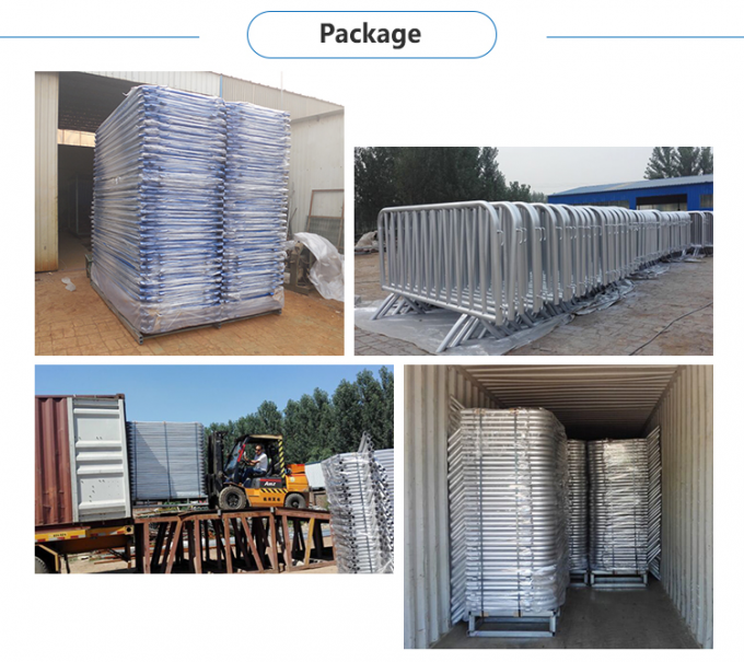 3D временный периметр ограждения / толпы барьер ограждения 2,4 х 2,95 м 6