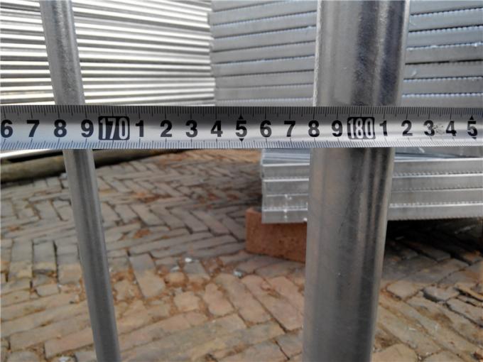 Горяче оцинкованные металлические барьеры для контроля толпы 3