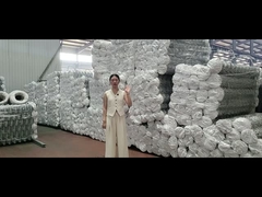 Упаковка оцинкованной цепной ссылки ограждения выглядит так