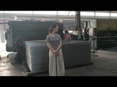 Производственный процесс сетчатого ограждения V Mesh