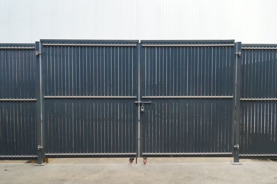 Качество  1.5m Two Leaf Double Metal Garden Fence Gate Hot Dipped Galvanize Фабрика