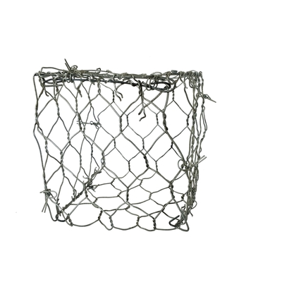 Цинковая покрытие Gabion Mesh ограждение 200 мм оцинкованные для поддерживающих стен систем
