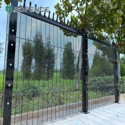 358 проволочная сетка Clearview металлическая сталь наружной Clear Security Fence Panels Clear View