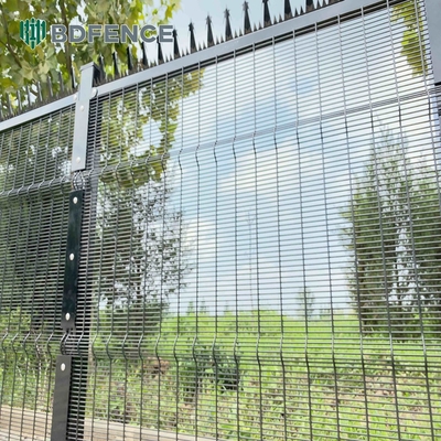 Настраиваемые высокобезопасные ограждения панели Архитектурные небольшие отверстия проволочные сетки ограждения анти подъем 358 сварные сетки ограждения или безопасности