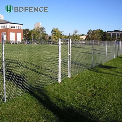 Расширения 100 метров Diamond Chain Link Fence Горячее погружение оцинкованной проволочной сетки