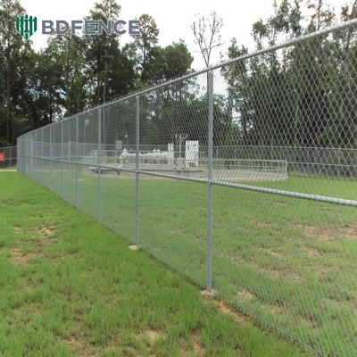 Расширения 100 метров Diamond Chain Link Fence Горячее погружение оцинкованной проволочной сетки