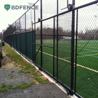 Расширения 100 метров Diamond Chain Link Fence Горячее погружение оцинкованной проволочной сетки
