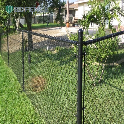 Расширения 100 метров Diamond Chain Link Fence Горячее погружение оцинкованной проволочной сетки