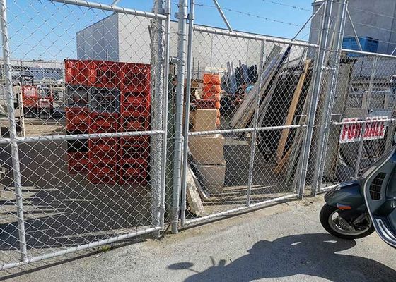 Горячая продажа Спортивный бейсбольный поле оцинкованный бриллиантовый цепь сцепления ограждения
