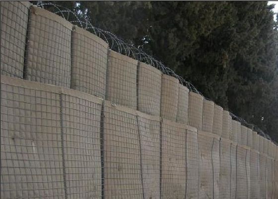 multi клетчатая возместимая военная стена барьера Hesco