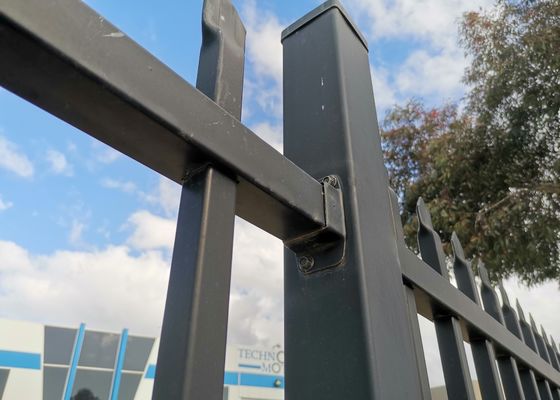 Порошок сада OHSAS 18001 домашний покрыл трубчатую стальную загородку