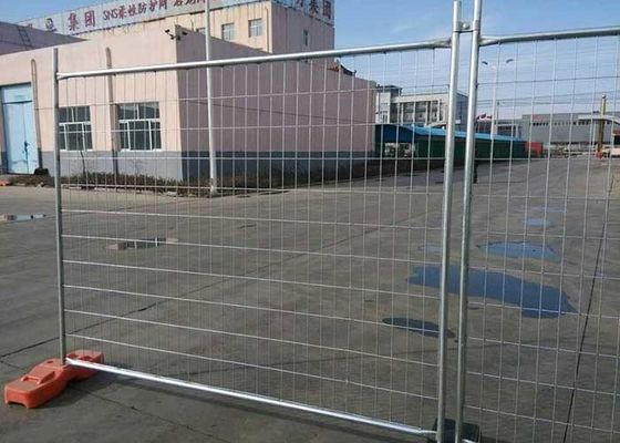 2.1M * 2.4m Австралия Свертываемый временный забор квадратный отверстие