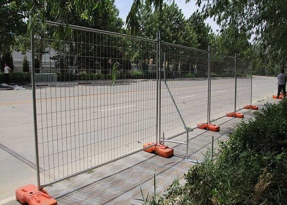 Пластиковые ноги панелей загородки сетки 60x60mm временных