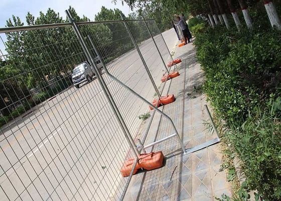 2.1*2.4м Подвижное строительство горячее оцинкованное место Австралия Временные ограждения