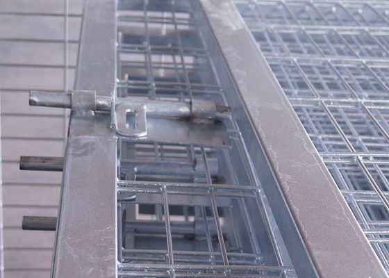 Дом Сад 3D Модель Железные ворота Оцинкованный садовый декор 32x32 мм Рельс