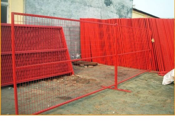 Американский рынок стандартный 6 x 12 футов оцинкованные временные цепные ссылки ограждения панели для строительной площадки