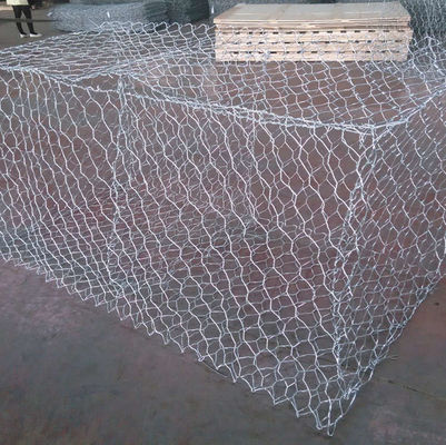 Сплетенный Pvc высоты Galvanzied 1.0m покрыл гибкость провода коробки Gabion сильную