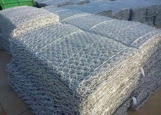 Загородка корзины Gabion тяжелого цинка шестиугольная сплетенная