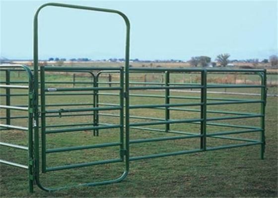 ISO9001 пудрят покрывая круглые ворота загородки фермы трубы
