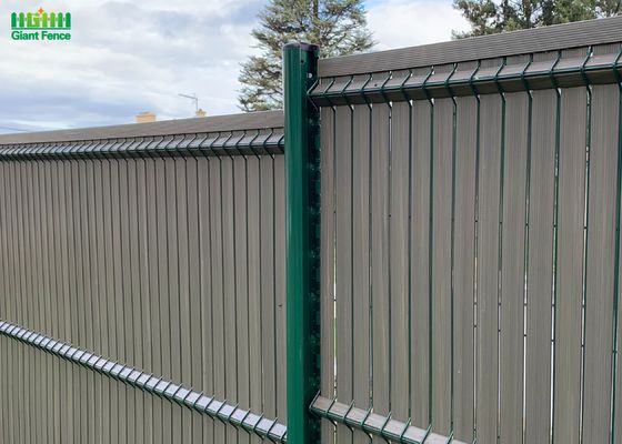 Загородка сетки стального провода 3d утюга столба персика Countryard