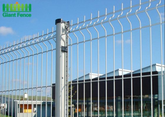Загородка сетки стального провода 3d утюга столба персика Countryard