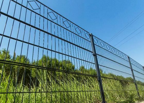 Напудрите ограждать ячеистой сети двойника Адвокатуры 2*2.5m покрытия двойной