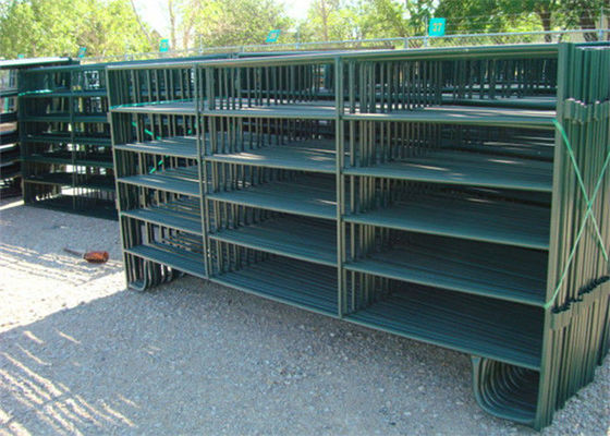 Сверхмощный Pvc покрыл стальные сваренные панели скотин провода Q235