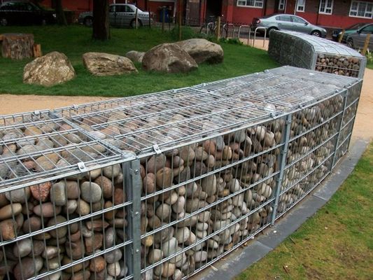 Система загородки Gabion размывания подпорных стенок устойчивая