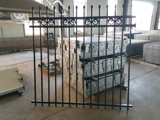 Собранная загородка высоты 6ft трубчатая стальная гальванизировала