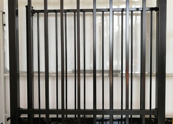 Загородка квадратной высоты верхней части 1030mm копья столба трубчатая стальная