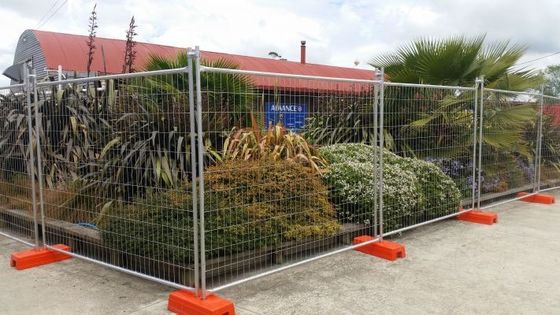 Размер отверстия высоты 50x200 Mm загородки 6ft конструкции Temp Австралии стандартный