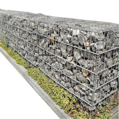 1mx1mx0.3m гальванизированный стальной провод сварил коробку Gabion