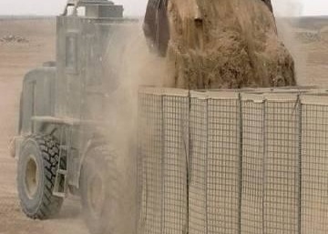 Гальванизированная стена потока барьера бастиона коробки 4.0mm Gabion